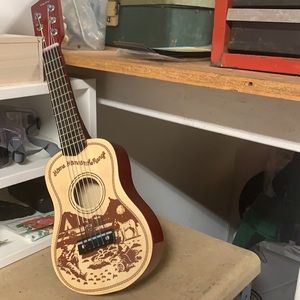 Small toy guitar